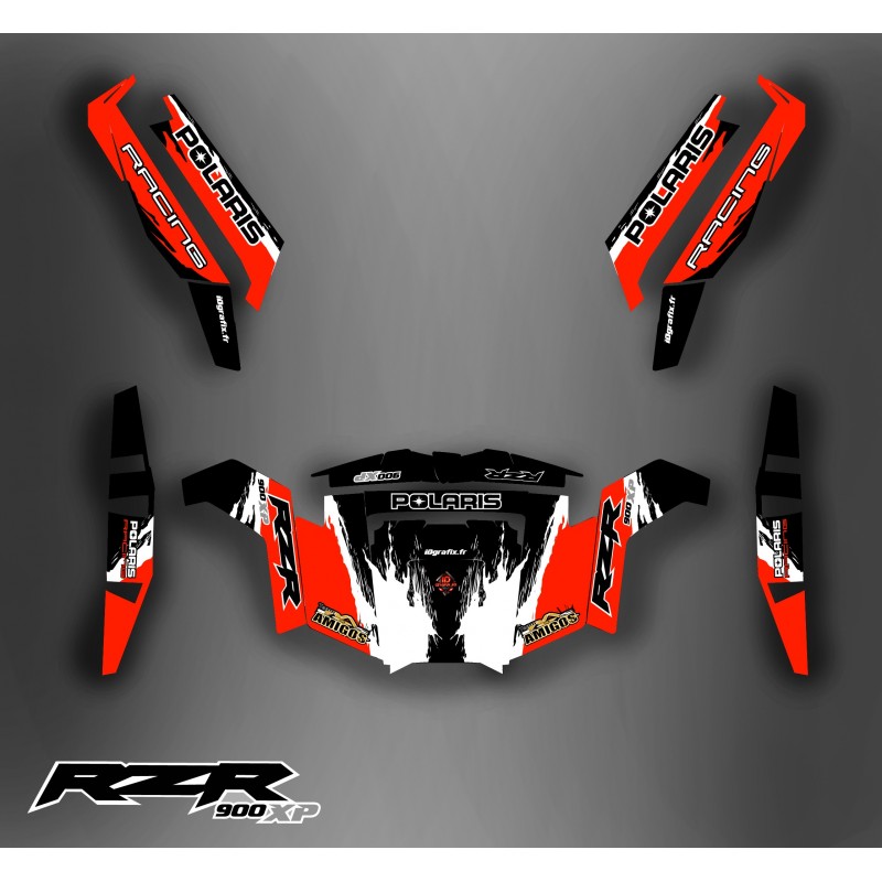 Kit dekor RZR 900 XP - IDgrafix - Los Amigos -idgrafix