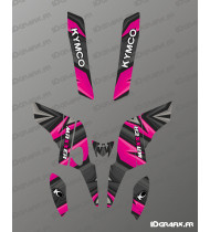 Kit de decoración Color Edition (rosa) - Kymco 300 Maxxer - Idgrafix