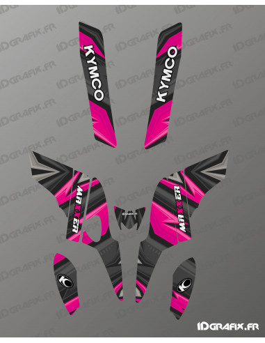 Kit Déco Color Edition (Rose)- Kymco 300 Maxxer -  Idgrafix