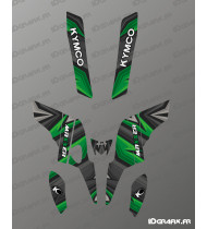 Kit de decoración Color Edition (Verde) - Kymco 300 Maxxer - Idgrafix