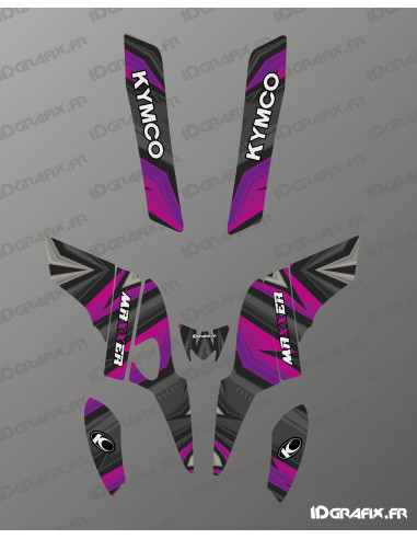 Kit Déco Color Edition (Violet)- Kymco 300 Maxxer -  Idgrafix