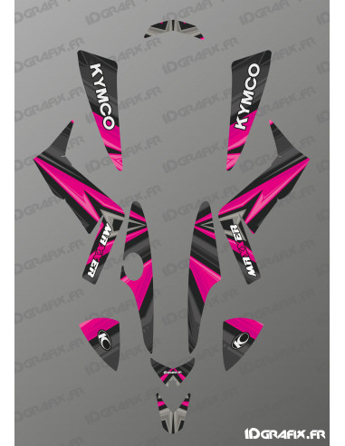 Color Edition Deko-Kit (Pink) - Kymco 250 Maxxer - Idgrafix