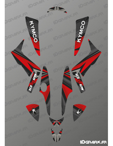 Color Edition Deko-Kit (Rot) - Kymco 250 Maxxer - Idgrafix