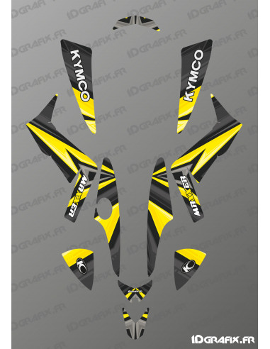 Color Edition Grafik-Kit (Gelb) – Kymco 250 Maxxer – Idgrafix