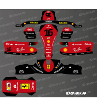 Kit grafiche Ferrari F1 Edition per Karting Sodi KG 506