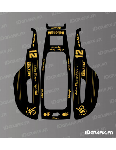 Sticker John Player Special F1 - Mammotion YUKA Mini robotic lawnmower - Idgrafix