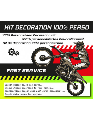 Kit de gràfics 100% personalitzat per a Gas Gas EC / MX / MC - Idgrafix