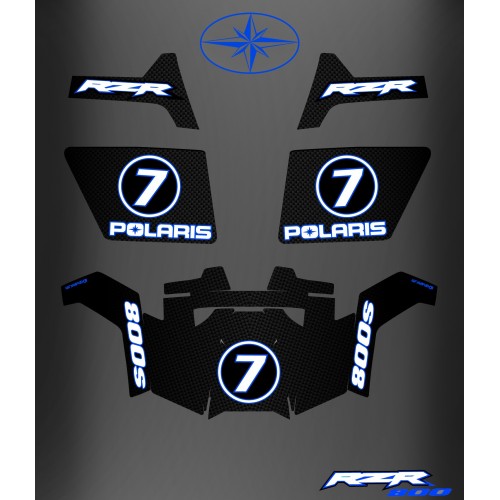 Kit décoration RZR 800S + Portes - IDgrafix - M. DELATTRE-idgrafix