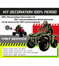copy of Kit de decoración de Rayos Edición Completa (Amarillo) - IDgrafix - Can Am Renegade