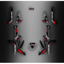 Kit décoration Wasp Edition Gris - IDgrafix - Can Am Outlander G2 -  Idgrafix