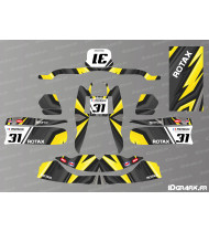 Kit de decoración Color Edition (amarillo) para TonyKart Karting - OTK M7 - M10 - Idgrafix