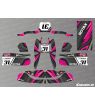 Kit de decoración Color Edition (rosa) para karts TonyKart - OTK M7 - M10 - Idgrafix