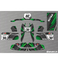 Kit de decoración Color Edition (Verde) para Karting TonyKart - OTK M7 - M10 - Idgrafix