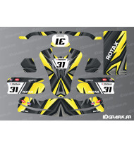 Kit de decoración Color Edition (amarillo) para TonyKart Karting - OTK M11 - Idgrafix