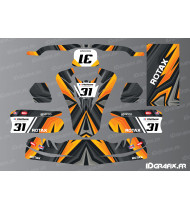 Kit de decoración Color Edition (naranja) para karting TonyKart - OTK M11 - Idgrafix
