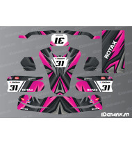 Kit de decoración Color Edition (rosa) para karting TonyKart - OTK M11 - Idgrafix