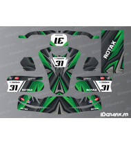 Kit de decoració Color Edition (Verd) per a Karting TonyKart - OTK M11 - Idgrafix