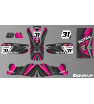 Kit déco Color Edition (Rose) pour Karting - KG 509 -  Idgrafix