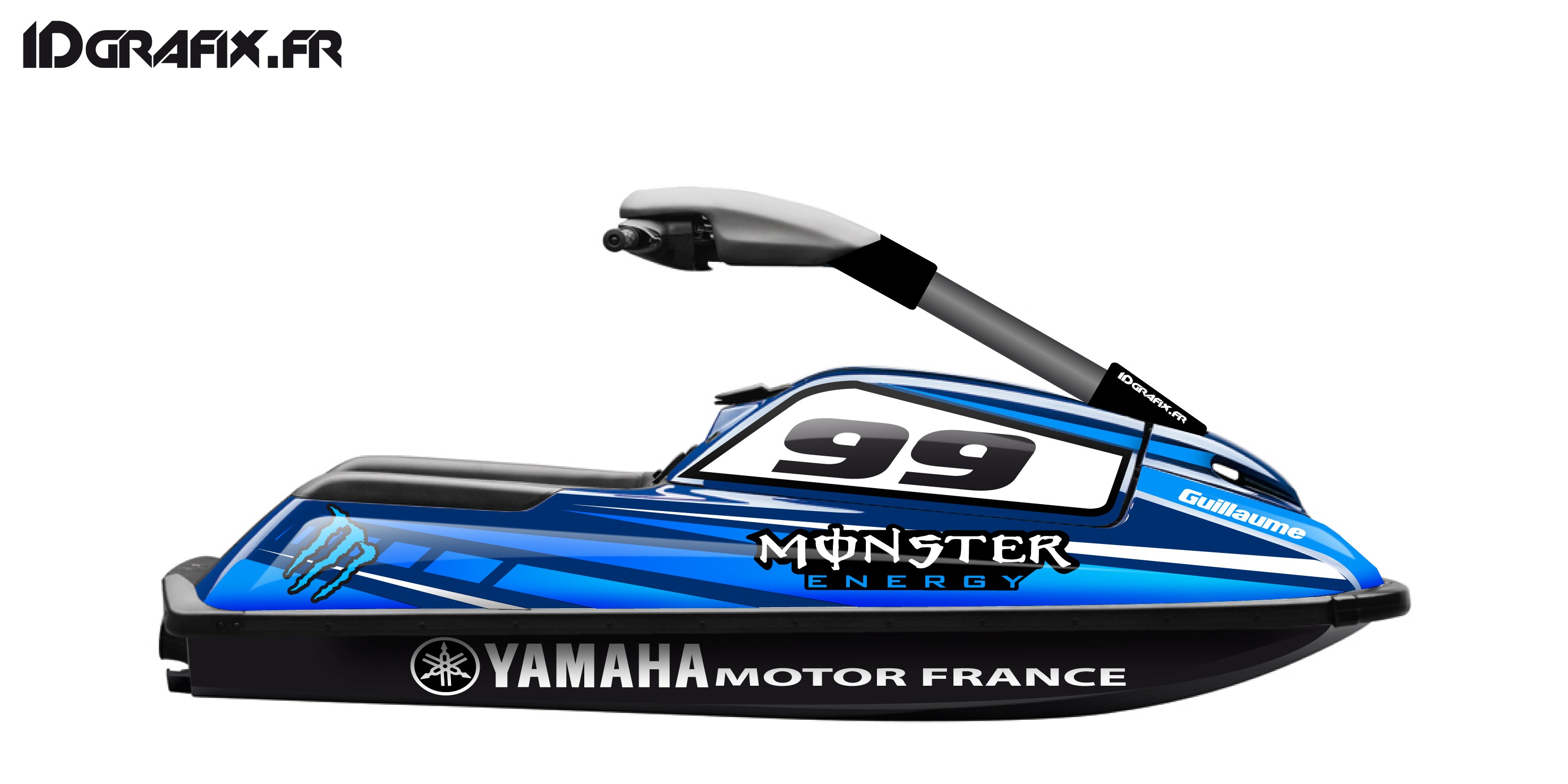 Kit decoration Monster Custom for Yamaha Superjet 700