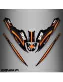 Kit décoration Orange Ltd pour Yamaha Superjet 700