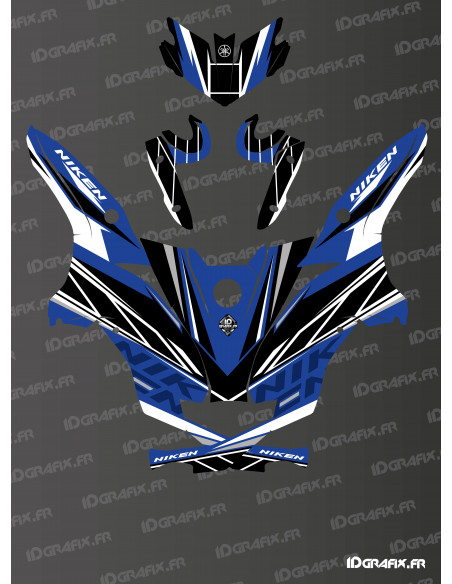 Kit de decoración edición de fábrica (Azul) - Yamaha Nikken