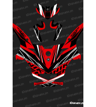 Kit di decorazioni Factory Edition (Rosso/Nero) - Yamaha Nikken - Idgrafix