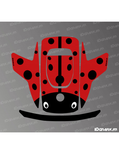 Pegatina Edición Coccinelle - Robot cortacésped Dreame A1 Pro - Idgrafix