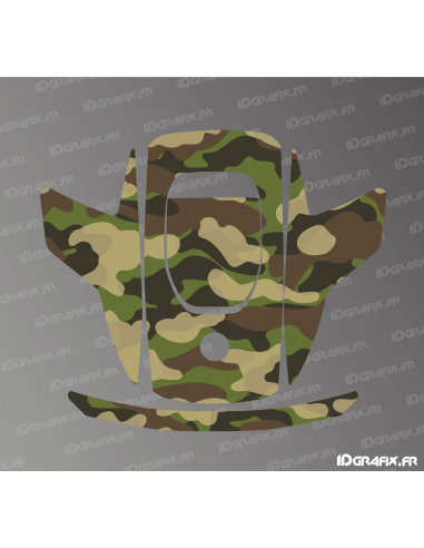 Pegatina Camo Army Edition - Robot cortacésped Dreame A1 Pro - Idgrafix