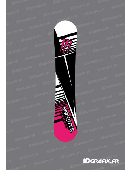 copy of Adesivi Monster Edition (verde) per snowboard