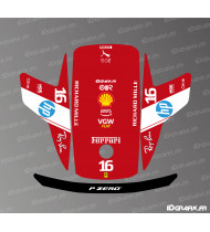 Sticker Scuderia F1 Edition (Leclerc) - Robot de tonte Dreame A1 Pro -  Idgrafix