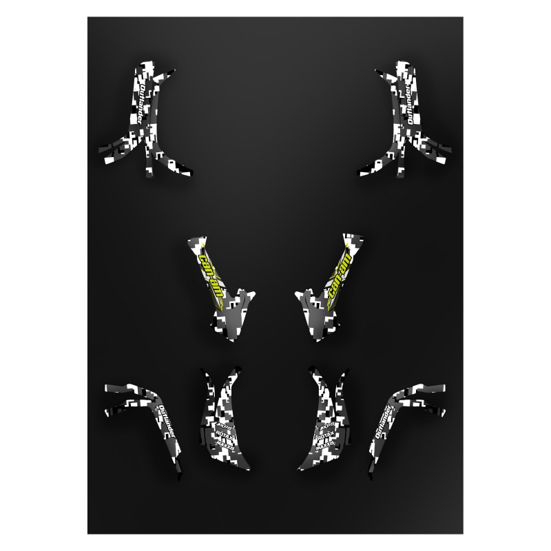 Kit dekor Light Digital Camo - IDgrafix - Can-Am L-serie Outlander -idgrafix