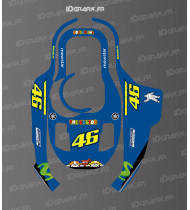Sticker Rossi Moto GP Edition - Robot de tonte KRESS KR 120E / KR 121E / KR 122E -  Idgrafix
