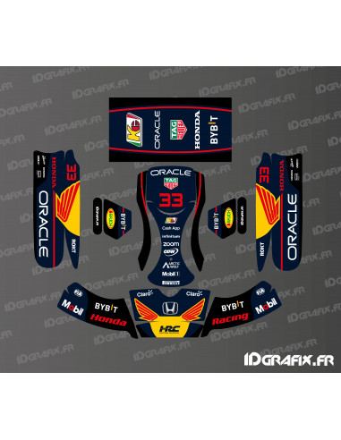Kit de decoració Honda F1 Edition per a KG BURU EVO Karting - Idgrafix
