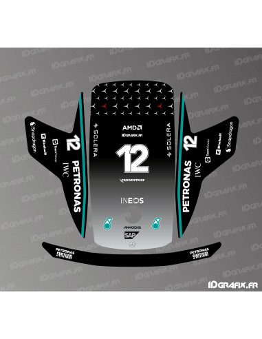 Adesivo Mercedes F1 Edition (Antonelli) - Robot tagliaerba Dreame A1 Pro - Idgrafix