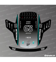 Adesivo Mercedes F1 Edition (Russell) - Robot tagliaerba Dreame A1 Pro - Idgrafix