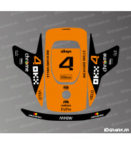 Sticker Mc Laren F1 Edition (Norris) - Dreame A1 Pro mowing robot - Idgrafix