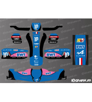 Alpine F1-Serie Deko-Kit für Kartsport - KG 509