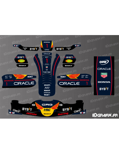 Kit di decorazioni Honda F1 per il karting - KG...