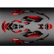 Kit de decoració, Plena Espurna Monstre Vermell per Seadoo Espurna -idgrafix