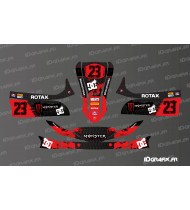 Kit gràfic Monster Edition (vermell) per a karts Mini/Cadet MK 14 - Idgrafix