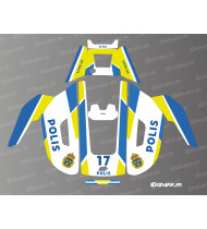 Polis Edition Aufkleber - Mammotion YUKA Rasenmäherroboter