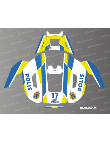 Pegatina de la edición Polis - Robot...