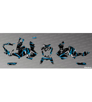 Full Dynamics Edition graphics kit (Blue) - CF MOTO NK 800 - Idgrafix