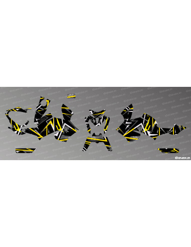 Kit grafico Full Dynamics Edition (giallo) - CF MOTO NK 800 - Idgrafix