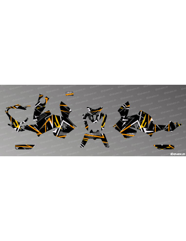 Kit grafico Full Dynamics Edition (arancione) - CF MOTO NK 800 - Idgrafix