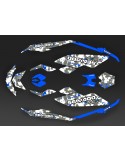 Kit decoration, Full Spark Camo Blue for Seadoo Spark