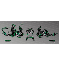 Kit déco Full Dynamics Edition (Vert) - CF MOTO NK 800 -  Idgrafix