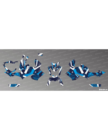 Full Speed Edition Grafikkit (Blau) - CF MOTO NK 800 - Idgrafix