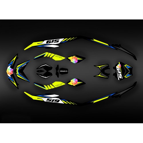 Kit deko-Light Spark Flores für Seadoo Spark -idgrafix