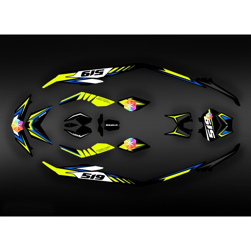 Kit deko-Light Spark Flores für Seadoo Spark -idgrafix